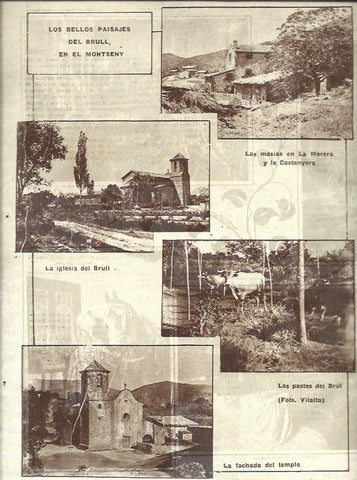 LAMINA 31703: Paisajes de El Brull en el Montseny