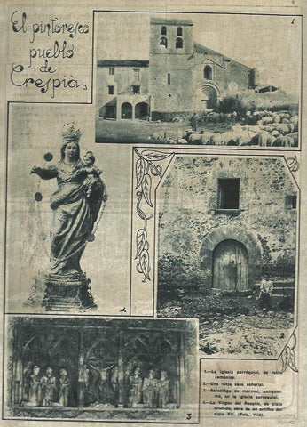 LAMINA 31655: Iglesia y aspectos de Cebria