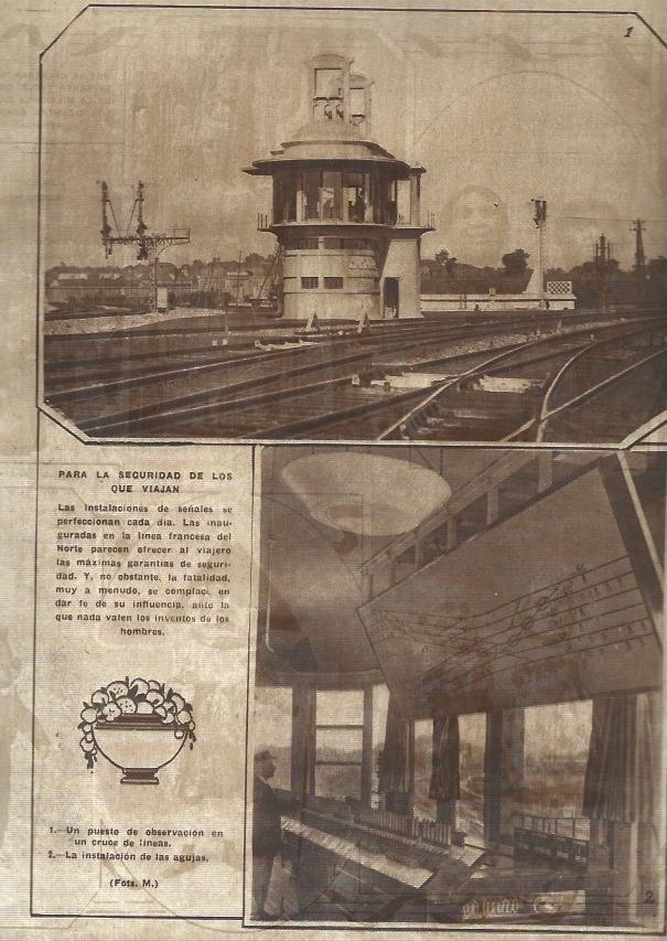LAMINA 31657: Puesto de observacion de señales del tren