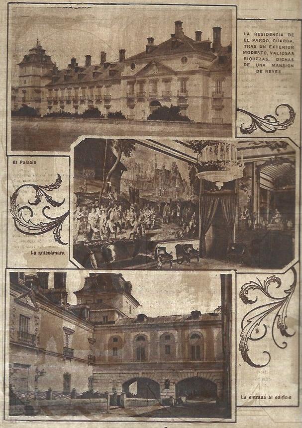 LAMINA 31658: Palacio de El Pardo en Madrid