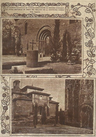 LAMINA 31670: Iglesias romanicas de Terrassa