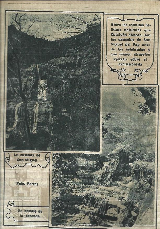LAMINA 31666: Cascadas de Sant Miquel del Fai