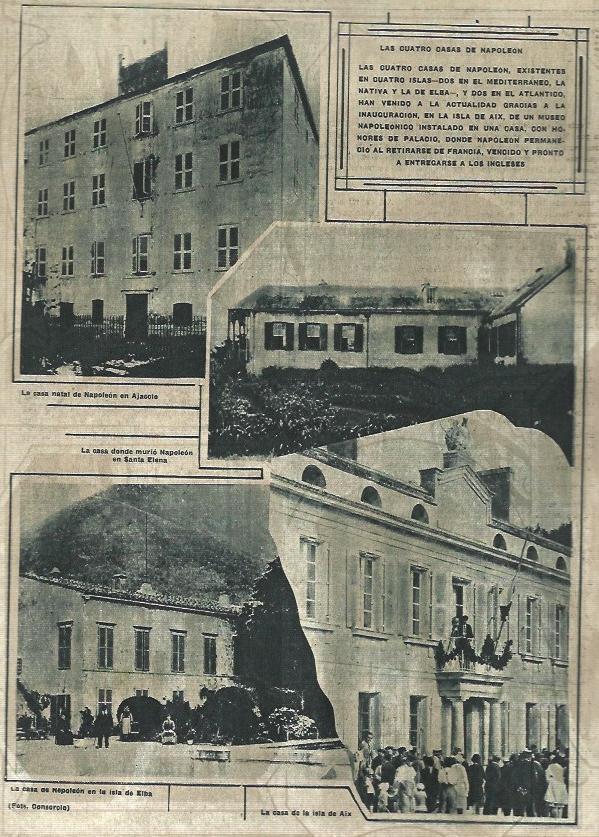LAMINA 31665: Las cuatro casas de Napoleon