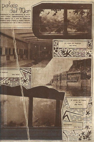 LAMINA 31667: Inauguracion del Palacio del Mar en San Sebastian