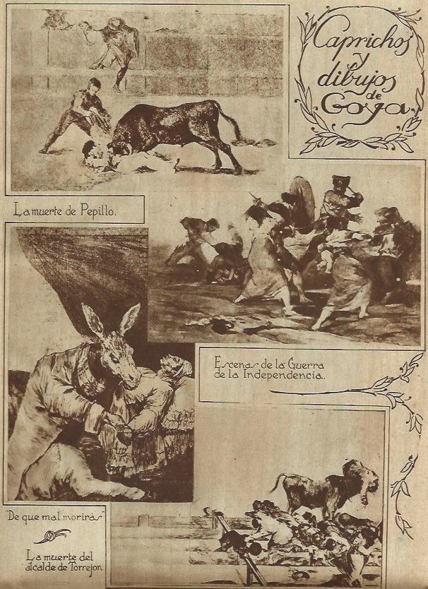 LAMINA 31570: Caprichos y dibujos de Goya