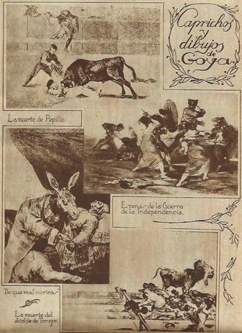 LAMINA 31570: Caprichos y dibujos de Goya