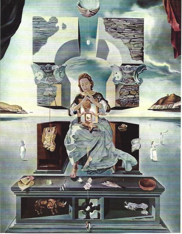 LAMINA 31477: La Verge de Portlligat, por Salvador Dali
