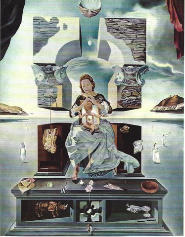 LAMINA 31477: La Verge de Portlligat, por Salvador Dali