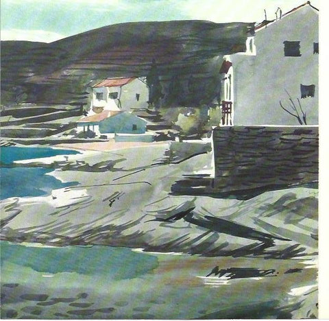 LAMINA 31476: Platja de Cadaques, por Jesus Casaus
