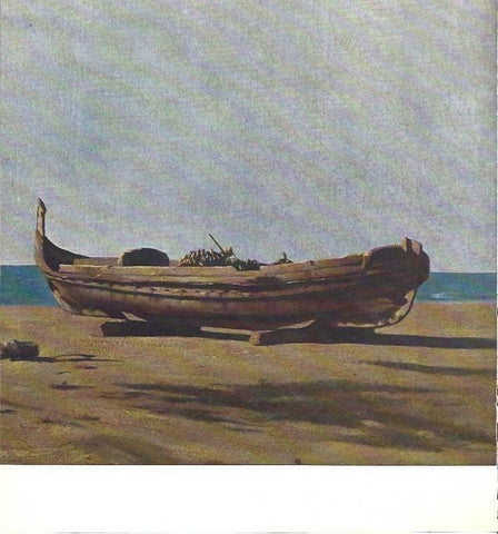 LAMINA 31467: Detalle de Platja de la Rabassada, por Modest Urgell