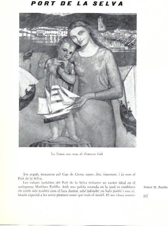 LAMINA 31479: La Verge del Mar, por Francesc Gali