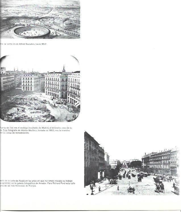LAMINA 31487: Madrid en 1850, 1862 y la Calle Alcala