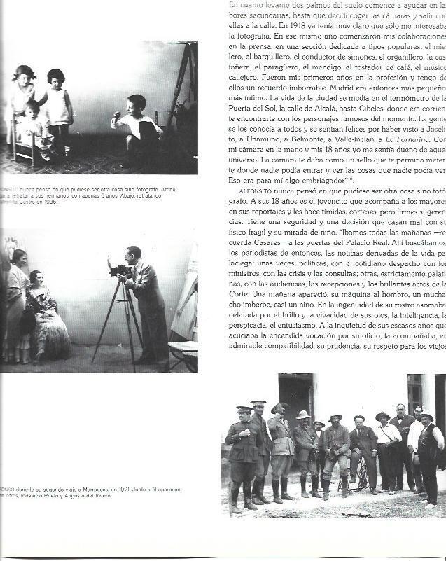 LAMINA 31496: Alfonso retratando a Estrellita Castro y en su segundo viaje a Marruecos