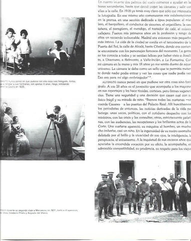 LAMINA 31496: Alfonso retratando a Estrellita Castro y en su segundo viaje a Marruecos