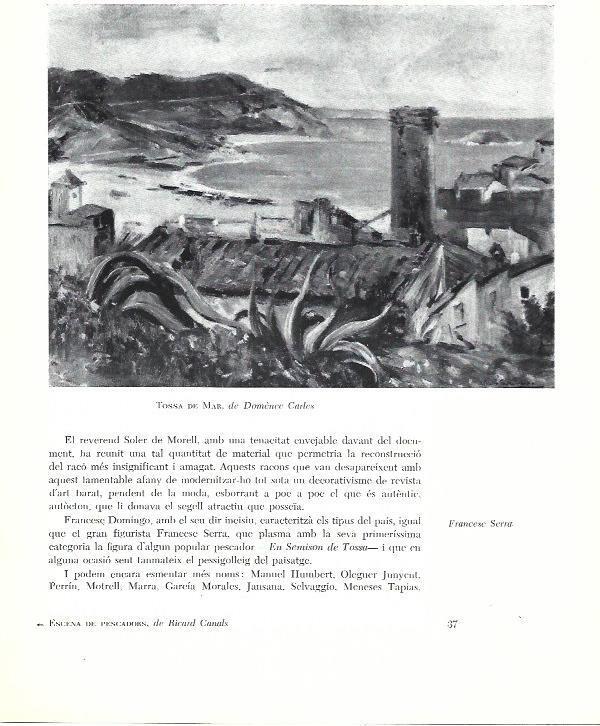 LAMINA 31439: Tossa de Mar, por Domenec Carles