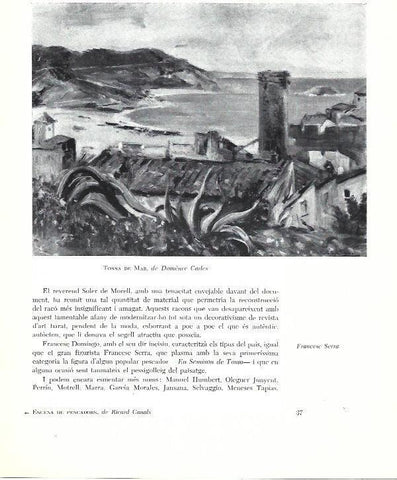 LAMINA 31439: Tossa de Mar, por Domenec Carles