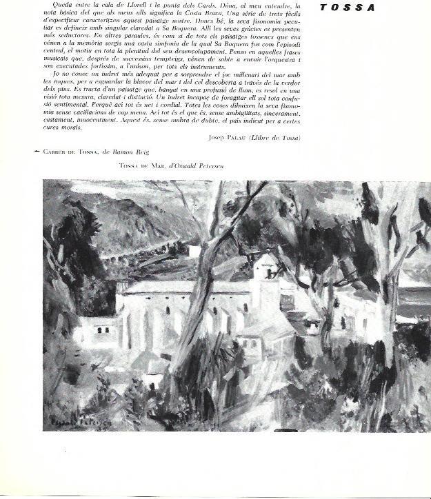 LAMINA 31442: Tossa de Mar, por Oswald Petersen