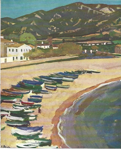 LAMINA 31444: La platja de Tossa, por G.A. Klein