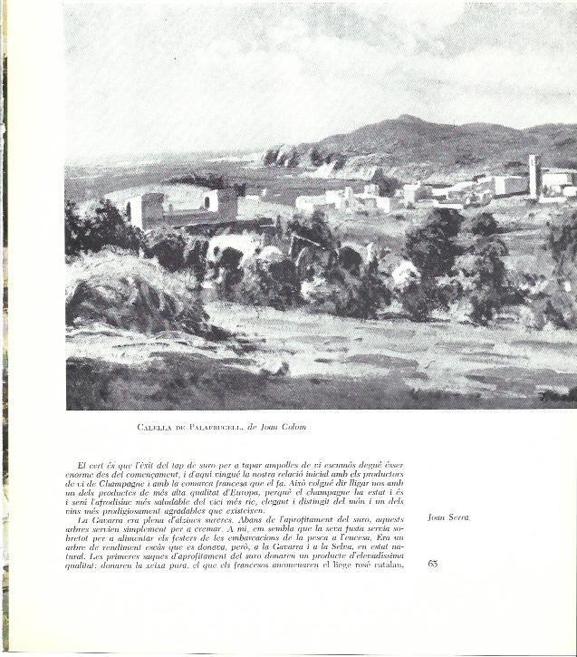 LAMINA 31453: Calella de Palafrugell, por Joan Colom