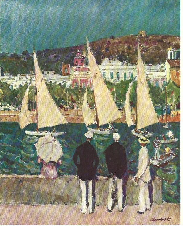 LAMINA 31446: Regates a Sant Feliu, por Josep Amat