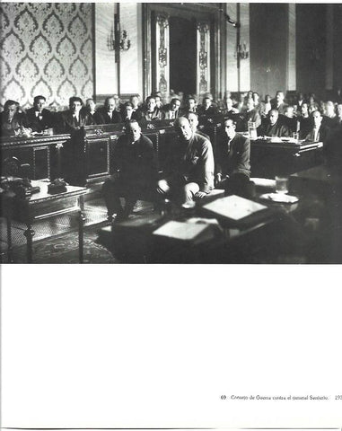 LAMINA 31539: Consejo de Guerra contra el general Sanjurjo en 1932