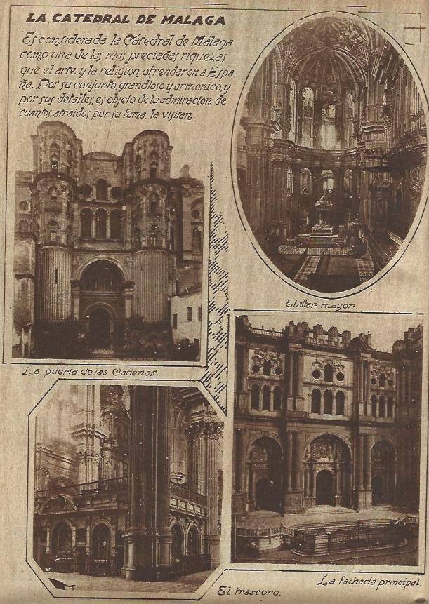 LAMINA 31558: Catedral de Malaga
