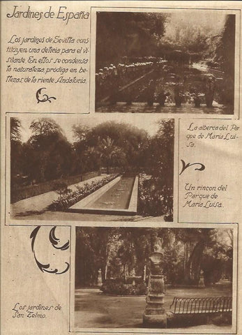 LAMINA 31554: Jardines de España