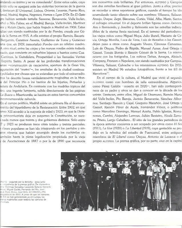 LAMINA 31498: Alfonsito con periodistas en 1932