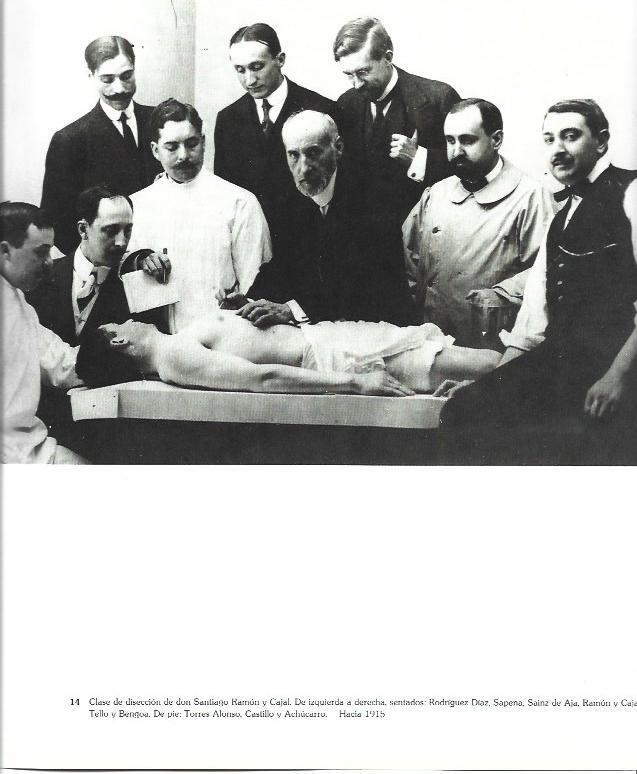 LAMINA 31510: Santiago Ramon y Cajal dando clase