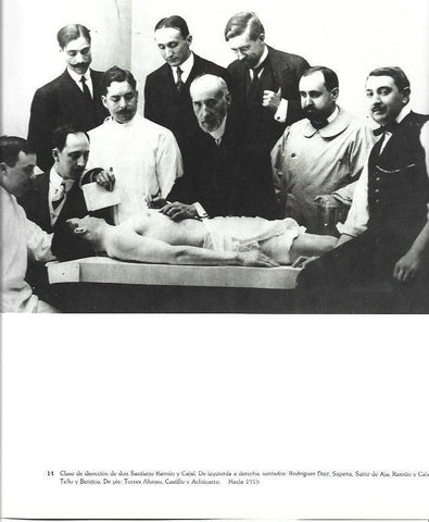 LAMINA 31510: Santiago Ramon y Cajal dando clase