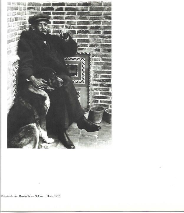 LAMINA 31504: Retrato de Benito Perez Galdos, por Alfonso