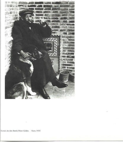 LAMINA 31504: Retrato de Benito Perez Galdos, por Alfonso