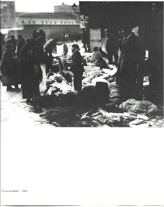 LAMINA 31523: Frio en el Rastro de Madrid
