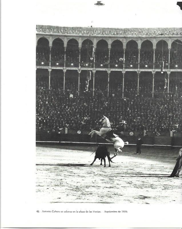 LAMINA 31524: El rejoneador Antonio Cañero en Las Ventas en 1926