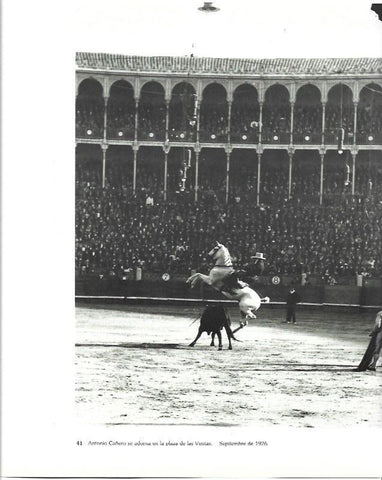 LAMINA 31524: El rejoneador Antonio Cañero en Las Ventas en 1926