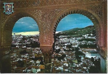 POSTAL L03793: Granada. Arcadas en el Albaicin