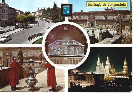 POSTAL L03803: Santiago de Compostela. Alameda