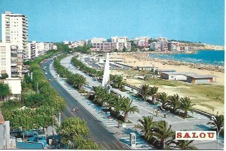 POSTAL L03806: Salou. Paseo Jaume I