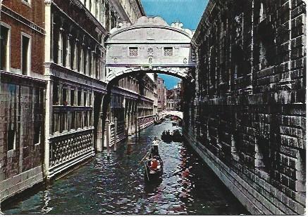 POSTAL L03757: Venecia. Puente de los Suspiros