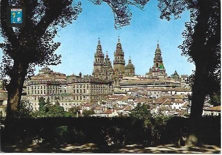 POSTAL L03774: Santiago de Compostela. Vista general