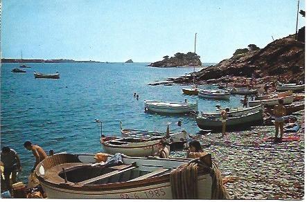 POSTAL L03818: Playa de Cadaques