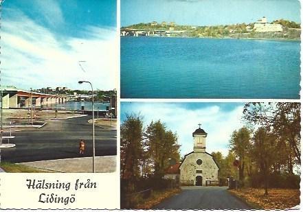 POSTAL L03865: Lidingo, Suecia