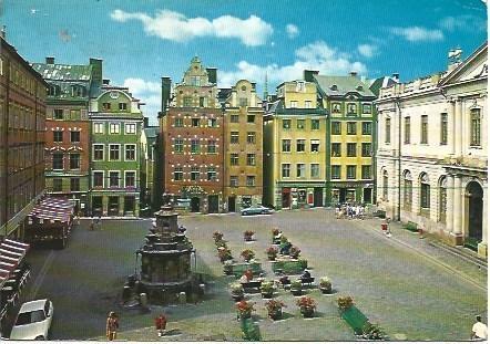 POSTAL L03868: Casco antiguo de Estocolmo
