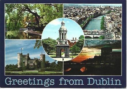 POSTAL L03876: Dublin. Vistas