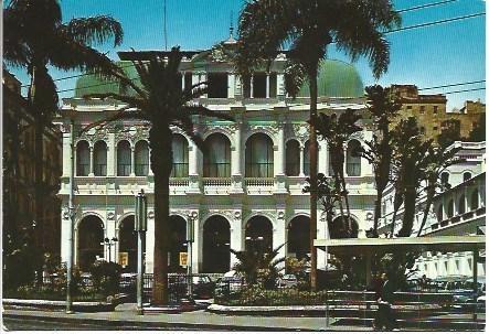 POSTAL L03880: Teatro Nacional de Argelia