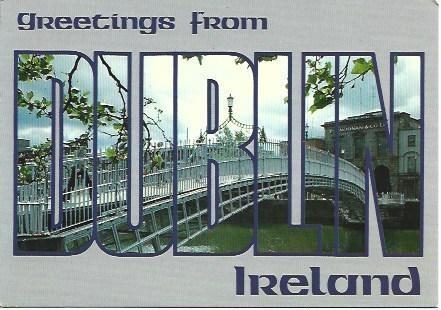POSTAL L03883: Puente en Dublin