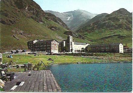 POSTAL L03827: Embarcadero en el Valle de Nuria