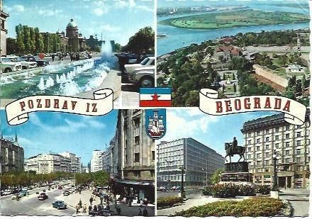 POSTAL L03836: Belgrado. Vistas