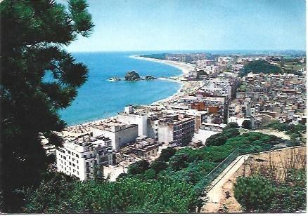 POSTAL L03753: Panoramica general de Blanes