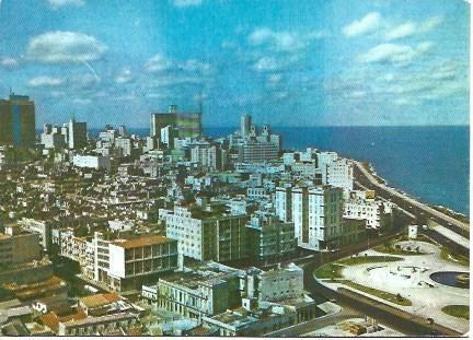 POSTAL L03842: Vista aerea de La Habana